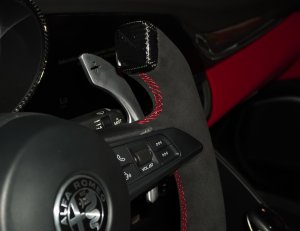 Alfa Romeo Giulia Custom Steering Wheel - Carbon Fiber - F1 Style - QV Models